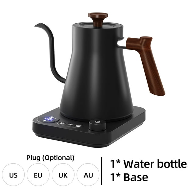 Electric kettle,Pour Over Auto Shut Over Coffee Boiler Stainless Steel Inner Lcd Kettle Water Kettle Ntc Temperature 1200w And Water Coffee Tea Stainless Steel Kettle 1200w Display Auto Kettle Kettle