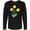 AB-Black, variant on Inktastic Yellow Buttercup Flowers Long Sleeve T-Shirt