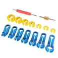 thumbnail image 1 of Shisuyan Push to Connect Removal Tool for AC Cooling Line Disconnection 16-Pcs, 1 of 9