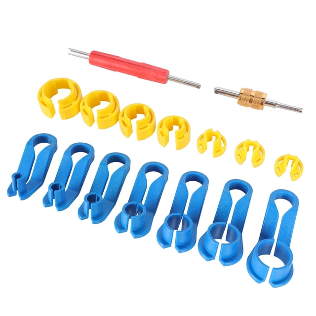 Shisuyan Push to Connect Removal Tool for AC Cooling Line Disconnection 16-Pcs
