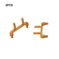thumbnail image 4 of Vogacara 2 unids/set aleación de aluminio RC coche cuerpo poste montajes columna para 1/18 Wltoys A949 coche de Control remoto Kits de construcción modelo Oro, 4 of 6
