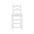 thumbnail image 4 of Linon Saco Wood Commercial Grade Set of Two Counter Stools in White, 4 of 16