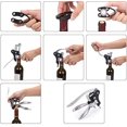 thumbnail image 4 of Lever Corkscrew Wine Bottle Opener Set (Silver), 4 of 5