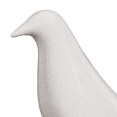 thumbnail image 2 of Bouclair White Speckled Ceramic Decorative Bird, 2 of 4
