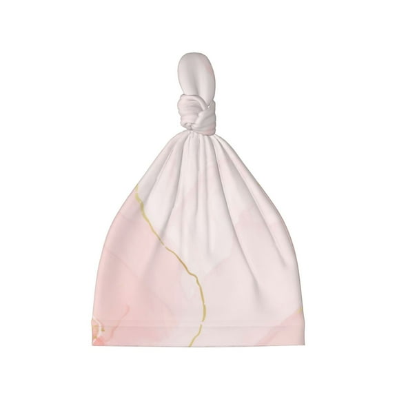 Picia Marble Printed Preemie Hats for Baby Girls Cotton Premature Knot Hats Newborn Hospital Cap Warm Knot Beanie Nicu for Preemie Girls and Boys