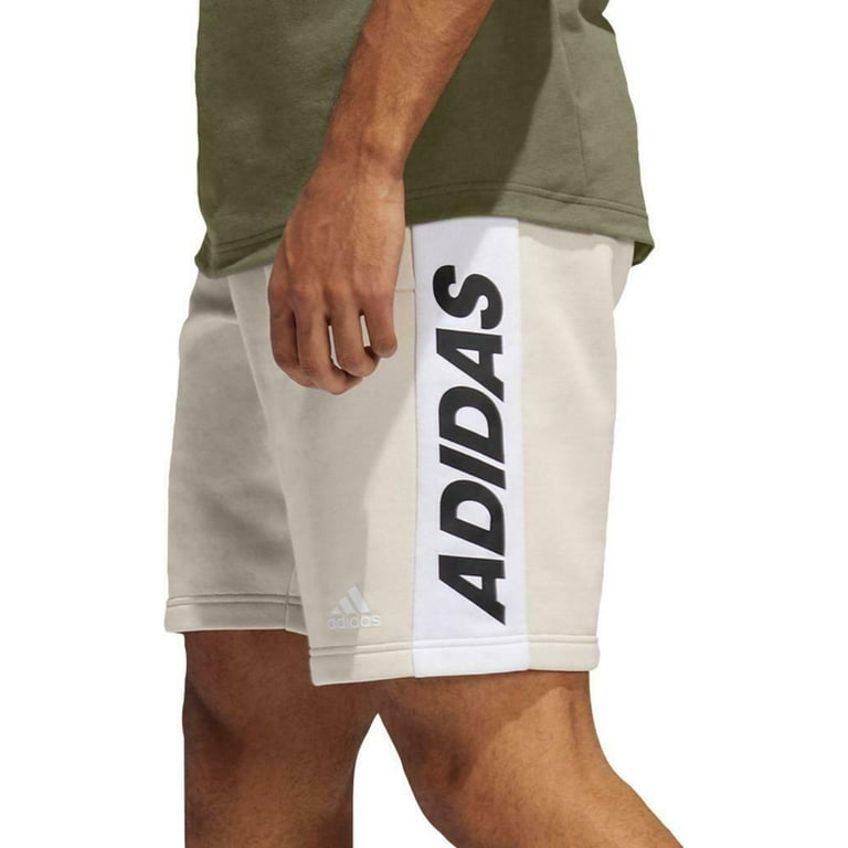 Adidas men's post cheap game fleece shorts
