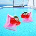 thumbnail image 3 of Inflatable Swimming Rings PVC Assorted Color for Children Pool Toys 4Pcs 6.7x5.4x5.9in, 3 of 8
