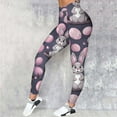 thumbnail image 2 of Shadoumai Easter Day Leggings for Women, Plus Size Leggings, Shamrock St Patricks Day Yoga Green Pants Bottoms Womens Blue, 2 of 4
