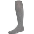 thumbnail image 3 of MeMoi Ribbed Cotton Blend Knee High Sock - Girls - Female, 5-6, Winter White, 3 of 11