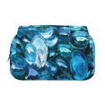 thumbnail image 2 of Disketp Blue Kyanite Estuche de Lápices de Doble Capa con Tapa Abatible y Cremallera, Organizador Escolar para Adolescentes y Adultos, 2 of 7