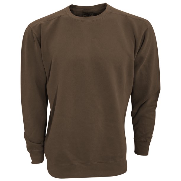 Comfort Colours - Sudadera de cuello redondo unisex para adultos (Chocolate)