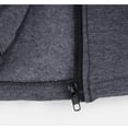thumbnail image 6 of Women Fleece Jacket With Hood Fashion Horn Button Winter Warm Thicken Coat Long Soft Windbreaker Insulated Overcoat, 6 of 7