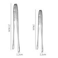 Tweezer Tongs for Cooking 9 Inch and 12 InchStainless Steel Kitchen