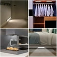 thumbnail image 6 of LED Closet Light Motion Activated, Under Cabinet Lights, Homelife Motion Sensor LED Lights, Stick-on Anywhere Battery Operated 10 LED Motion Sensor Night Light for Closet Hallway Stairway (3 Pack), 6 of 10