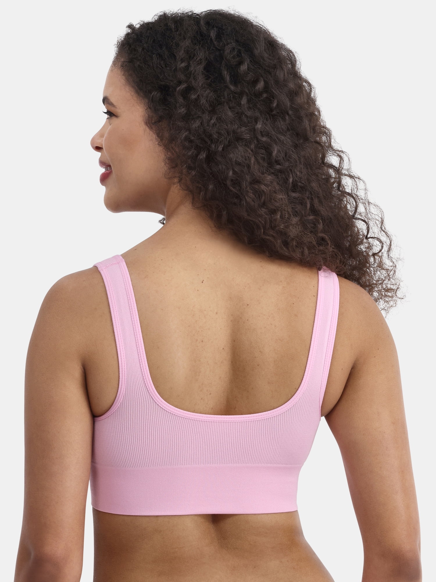 Steve Madden Women's Seamless Longline Comfort Bra, 2-Pack, Sizes S-XL