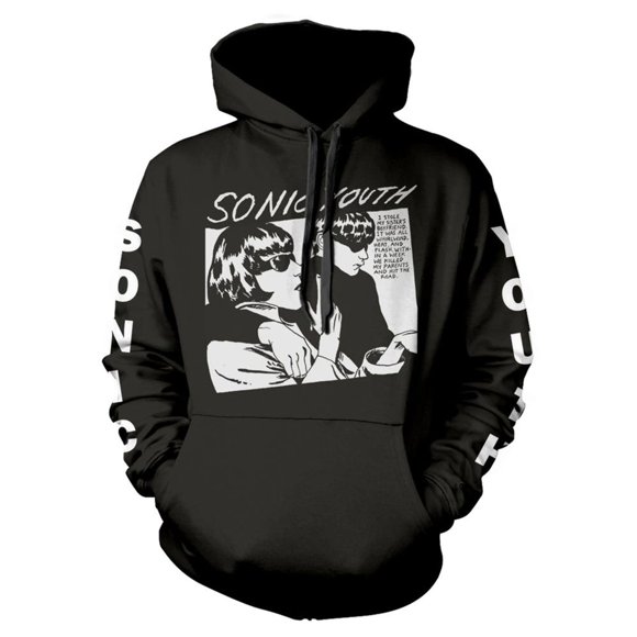 Sonic Youth Adult Goo Album Branded Sleeve Hoodie