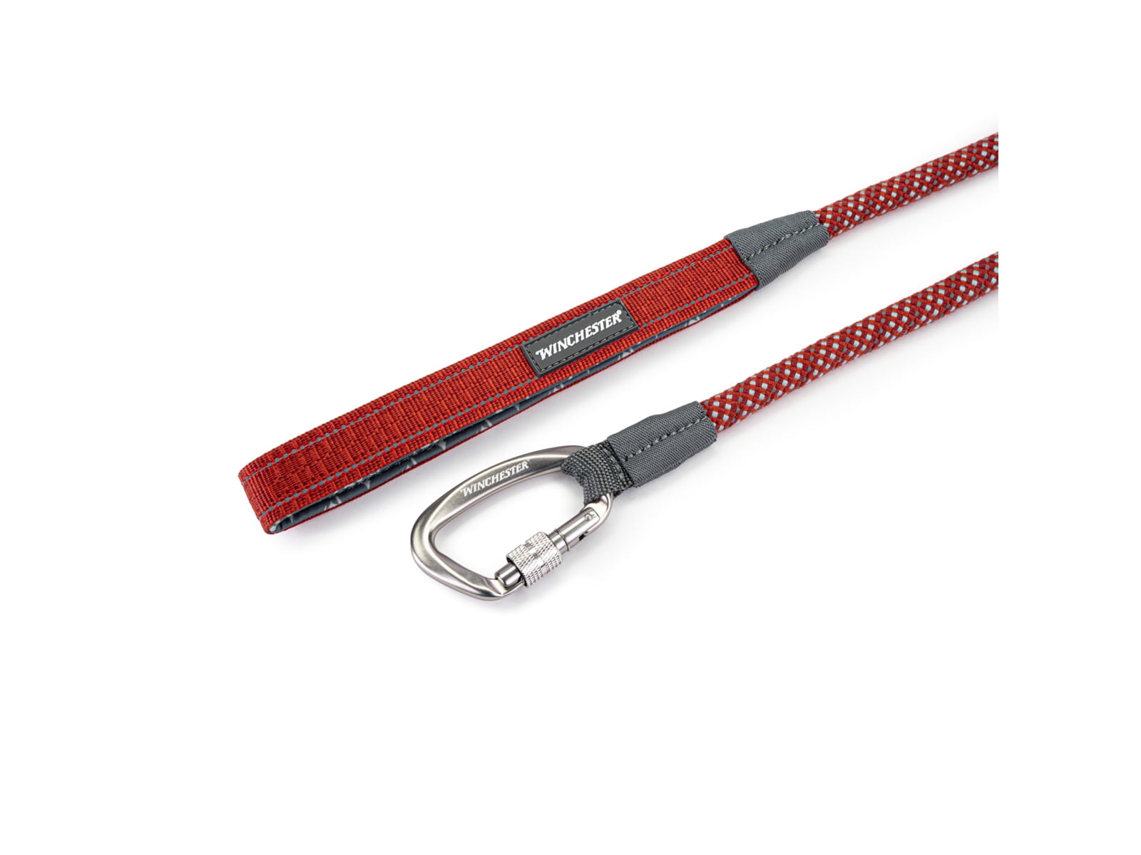 Winchester Pet Deluxe Rope Leash 6-Foot, Ketchup, 6 foot