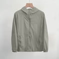thumbnail image 5 of Admvng Womens Lightweight Windproof Jacket Zipper Pocket Casual Outdoor Travel Wind Coat, 5 of 8
