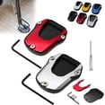 thumbnail image 1 of Motorcycle Kickstand Pad,Motorcycle Kickstand Shoe,Motorcycle Kickstand Plate,Motorcycle Kickstand Foot Side Stand Extension Pad Support Plate,Kickstand Foot Plate Extender Accessories (2pcsB), 1 of 7
