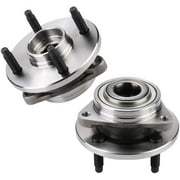 Pair 2 Front Wheel Hub Bearing Assembly without ABS for 2003-2007 Saturn Ion / 2007-2009 Pontiac G5 / 2005-2010 Chevy Cobalt / 2005-2006 Pontiac Pursuit
