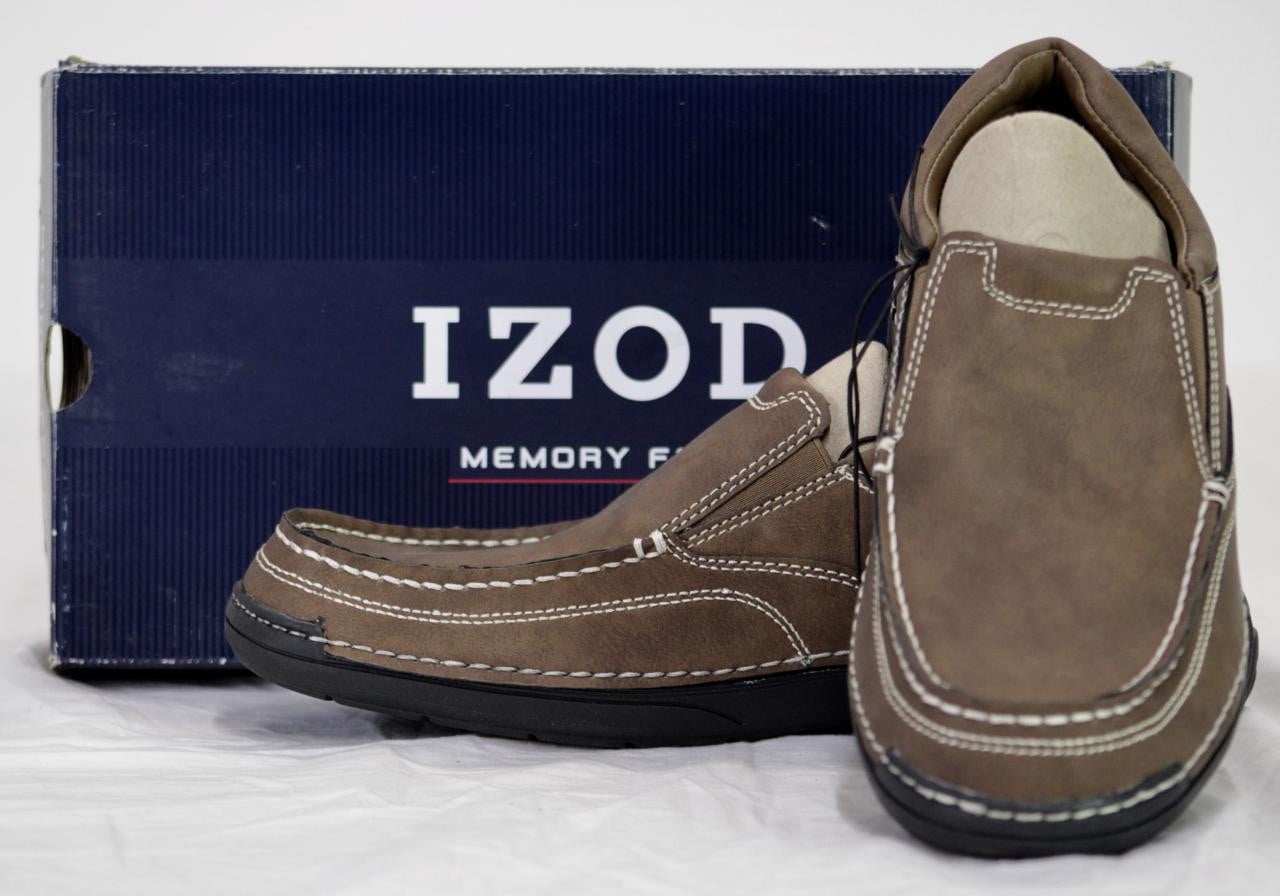 izod men's slip on casual shoe