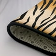 thumbnail image 6 of YFYANG 36"x24" Non-Slip Flannel Carpet Doormat, Living Room Bedroom Office Decorative Area Rugs, Indoor Tiger Stripes Floor Mats, 6 of 7