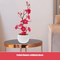thumbnail image 3 of GOOHOCHY Decoración de ciruela artificial Flor realista Bonsái falso Flor de ciruelo falsa Simulación de flor de ciruelo, 3 of 8