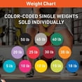 thumbnail image 2 of Kettlebell Body Sport de 18 kg recubierta de vinilo de hierro fundido, 2 of 8