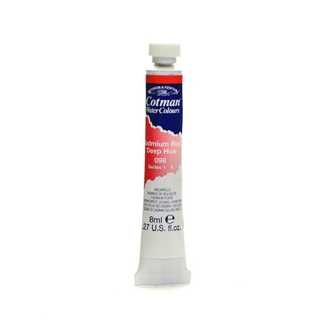 UPC: 0804551957505 | Cotman Water Colours cadmium red deep hue 98 8 ml (pack of 4)