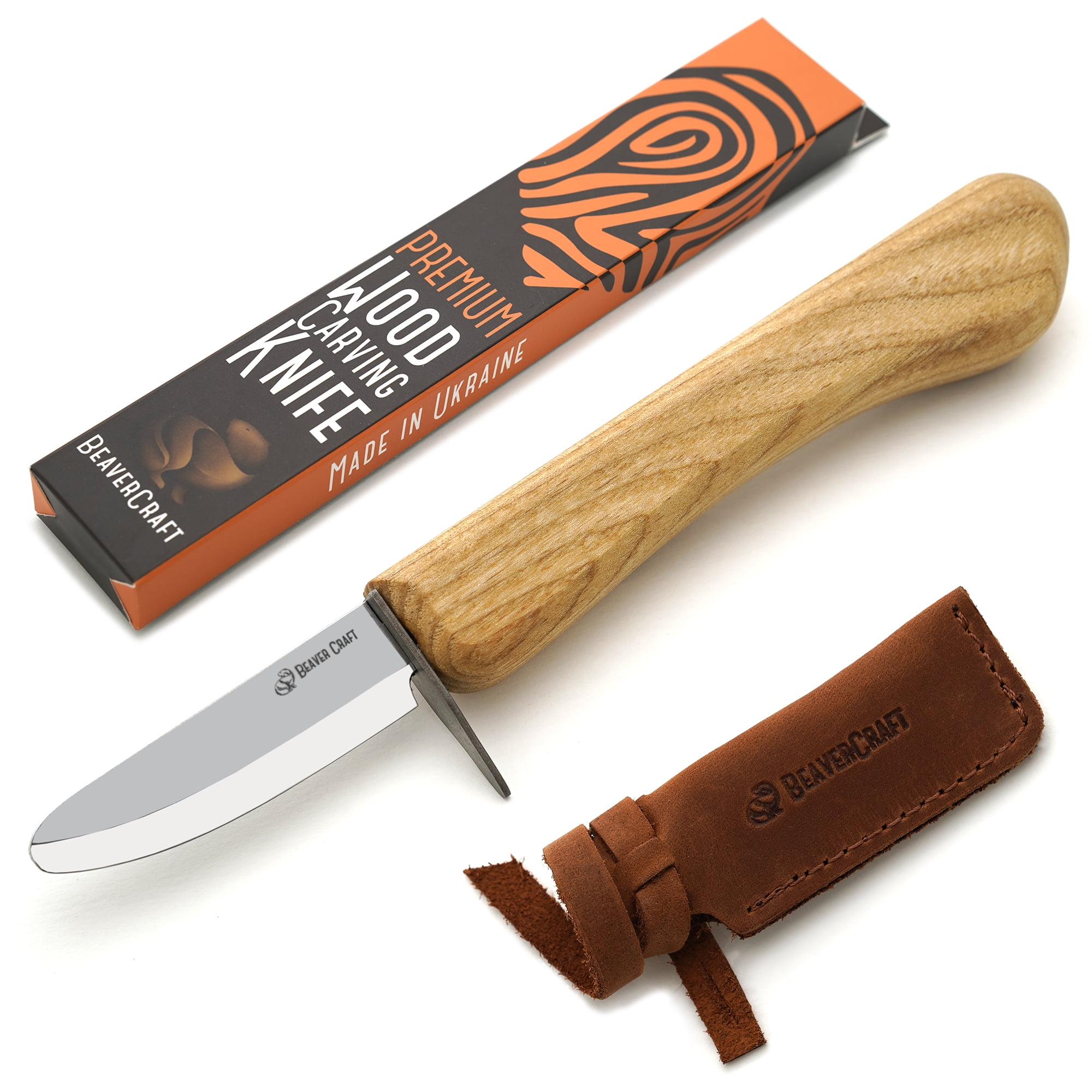 BeaverCraft, Whittling Knife for Beginners C1 Kid Whittling Knife for