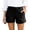 Black, variant on Lixiuxyad Linen Shorts for Women Summer Plus Size Bermuda High Waist Button Wide Leg Shorts Twill Chino Casual Shorts With Pocket Sizes S-2XL,Yellow