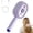Purple, variant on Electric Spray & Massage Hair Brush with Nano Mist, Vibration Scalp Massage & Self-Cleaning, for Daily Use