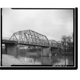 thumbnail image 2 of Historic Framed Print, Second Avenue Bridge, Spanning Oostanaula on State Route 101 (Second Ave, Rome, Floyd County, GA - 2, 17-7/8" x 21-7/8", 2 of 9