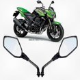 thumbnail image 1 of Rear View Side Mirrors For Kawasaki Z1000 Z750 2004-2011, Er6b Er-6n Er6n 2006-2010, Zrx1200 2001-2008 Zrx1100 1997-2000 Motorcycle Models, 1 of 5
