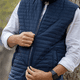 thumbnail image 3 of Chaleco para hombre ligero calientito, resistente al agua, para invierno, Azul MACAR Chaleco caballero azul XCH, 3 of 7