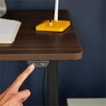 thumbnail image 4 of Serta Creativity Electric Height Adjustable Standing Desk Brown, 4 of 8
