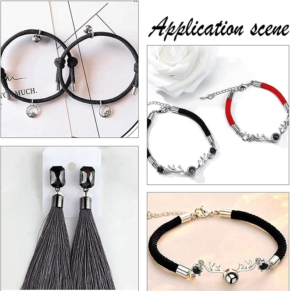500pcs Brass Cord Ends End Caps Silver Color Plated 14x10mm Hole: 1mm Inner Diameter: 9mm