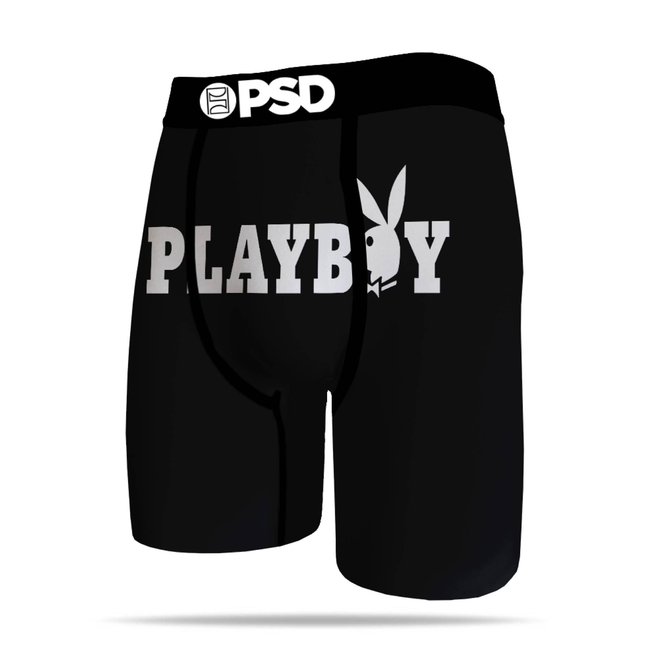  PSD Monogram Luxe Robe Playboy, Black, M/L : Clothing, Shoes &  Jewelry