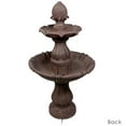 thumbnail image 6 of Sunnydaze Curved Plinth Traditional Polyresin Outdoor Water Fountain, 6 of 7