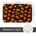 thumbnail image 2 of Balery Pumpkin Fallen Leaves Felpudo de franela, resistente a las manchas y a la decoloración, para uso interior y exterior, fácil de limpiar, 40 x 60 cm, 2 of 7