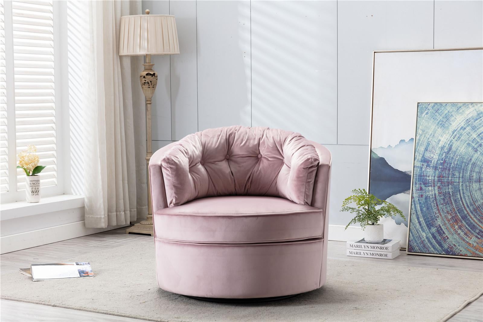 esme swivel boudoir chair