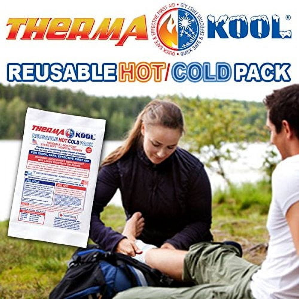 Reusable Hot Cold Gel Pack, 4" x 6" (Mini/Face) - 25/Case