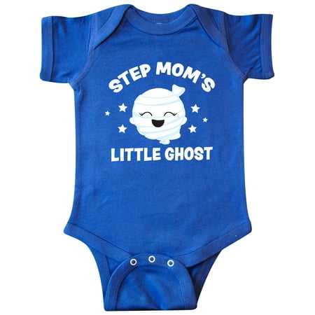 

Inktastic Cute Step Mom s Little Ghost with Stars Gift Baby Girl Bodysuit
