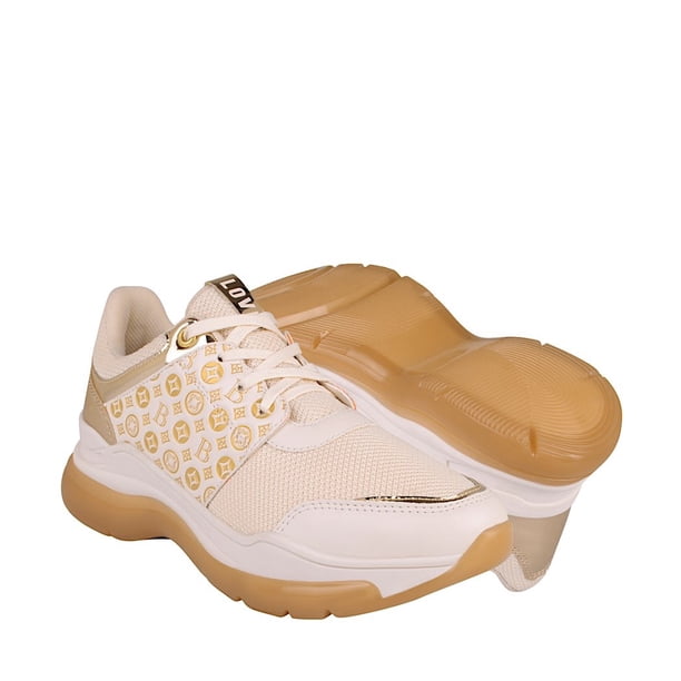 TENIS DAMA BABY CATS 525620 TEXTIL BEIGE BABY CATS 625636
