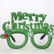 thumbnail image 2 of Festival Party Dress Up Sparkling Santa Claus Eyeframe Christmas Photo Accessories, Santa Claus Eyeframe, Christmas Party Decor, Festive Holiday Photo Prop, Glittery Frame, Foldable Design,, 2 of 9