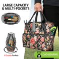 thumbnail image 2 of Garden Tool Bag,Pioneer Flower Floral Print Pattern Garden Tool Organizer,Garden Gifts,Waterproof Multi-Pocket Garden Tool Storage 11.8x5.5x11.4 Inch(Tools NOT Included), 2 of 6
