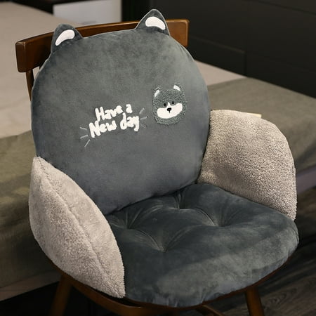 

Cartoon Chair Cushion Lumbar Pillow Office Cushion Thicken Pillow Breathable Child Butt Pad Floor Mat Chair Cushion Seat (1 50x40x40)