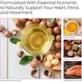 thumbnail image 3 of Livingood Daily Omega 3 6 9 Plus Turmeric Curcumin - Omega 3 Supplement (EPA & DHA) - Supports Heart Health, 60 Softgels, 3 of 8