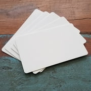 200 Pack - Premium Blank PVC Cards for ID Badge Printers - Graphic Quality White Plastic CR80 30 Mil (CR8030) by Specialist ID - Compatible with Most Photo ID Badge Printers (White)