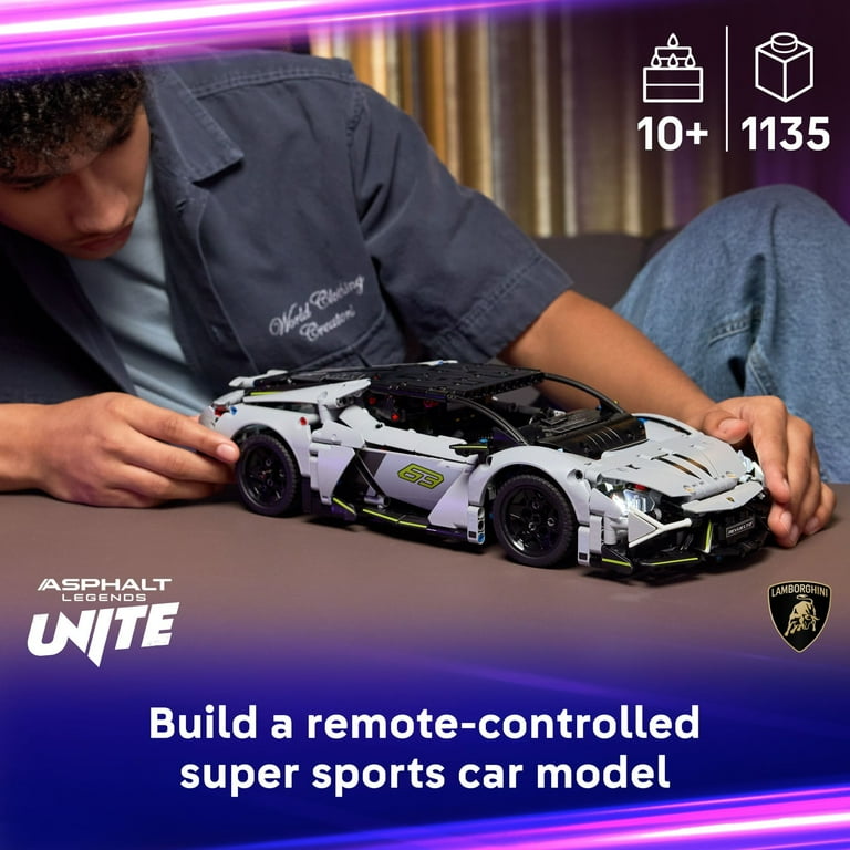 LEGO Technic Lamborghini Revuelto Super Sports Car Toy - Building
